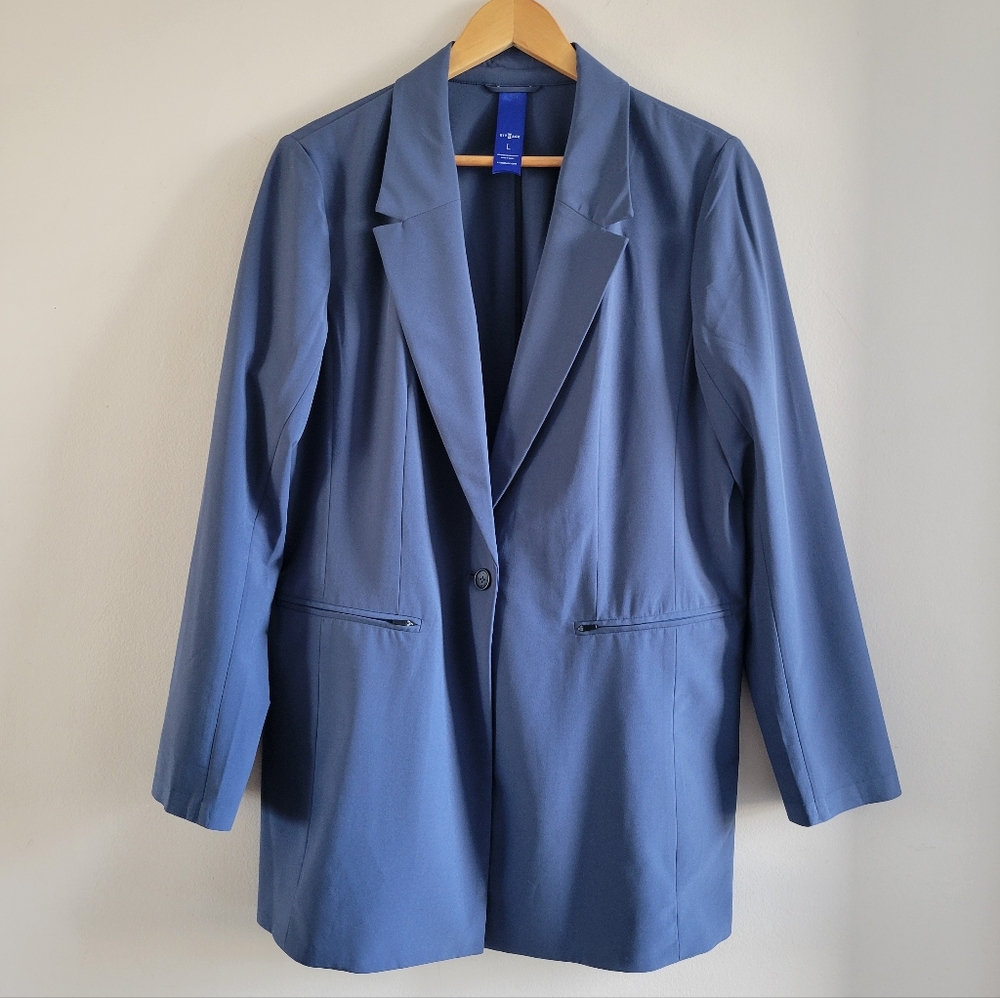 Kit and Ace Ride Blazer, Single Button Back Vent Causal Business Everyday Coat